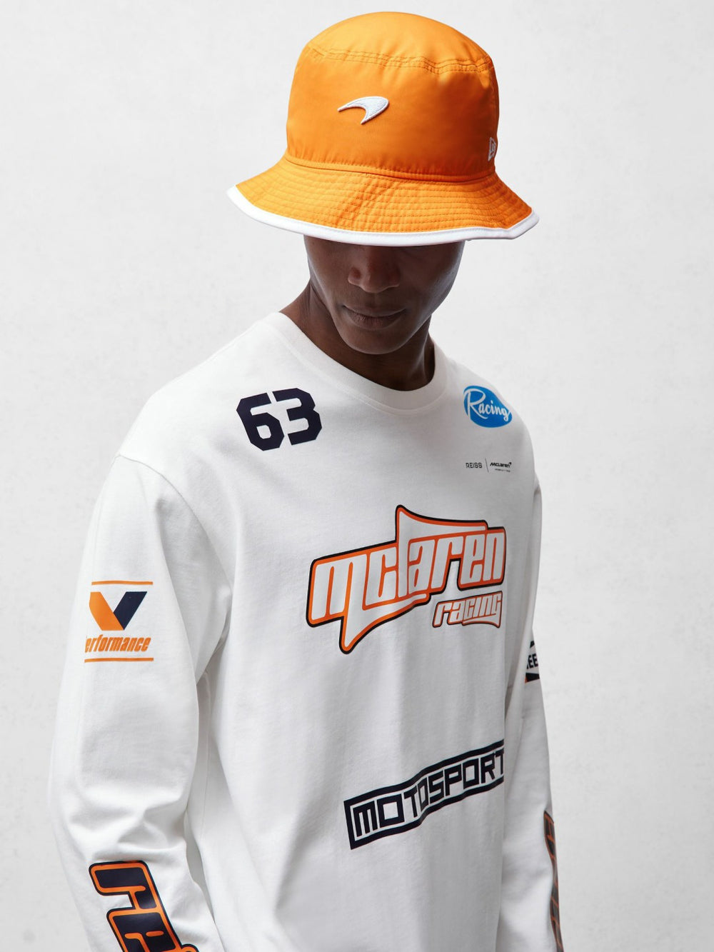 Reiss | Hat in Papaya Orange
