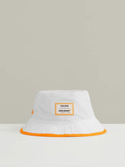 Reiss | McLaren F1 Team Speedmark Bucket Hat in White