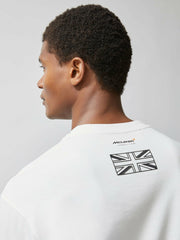 Reiss | McLaren F1 Team British GP T-Shirt Unisex Fit in White