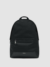 Reiss | Woven Zipped Backpack in Black