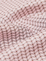 Reiss | Geo Chain Detail Pocket Square in Soft Pink