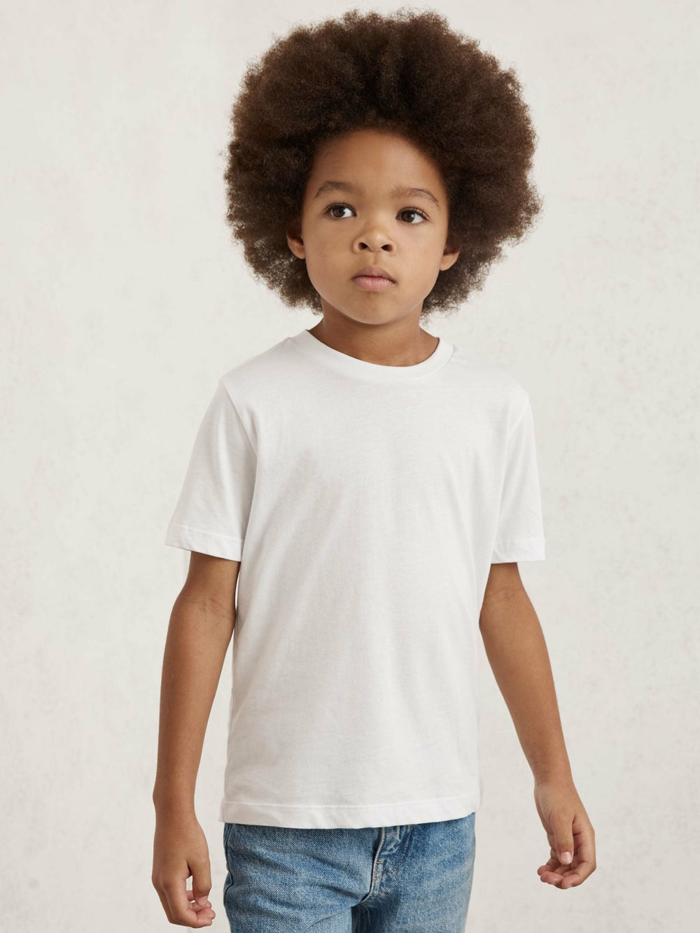Reiss | 9-13 yrs Crew Neck T-Shirt in White