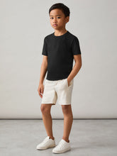 Reiss | 9-13 yrs Crew Neck T-Shirt in Black