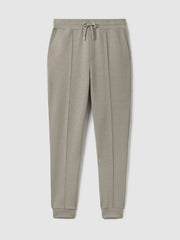 Reiss | Drawstring Jersey Joggers in Taupe