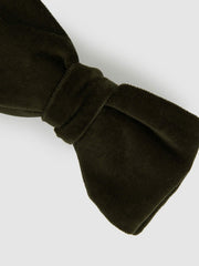 Reiss | Velvet Bow Tie in Emerald
