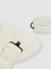 Reiss | Velvet Bow Tie in Ivory
