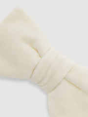 Reiss | Velvet Bow Tie in Ivory