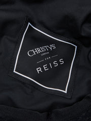Reiss | Wool Blend Baker Boy Cap in Navy