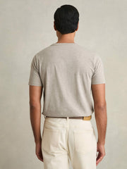 Reiss | Cotton-Jersey Crew-Neck T-shirts 3 Pack in Multi Melange