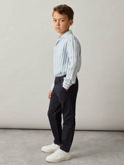 Reiss | 9-14 yrs Slim Fit Casual Chinos in Navy