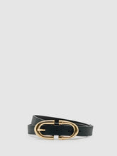 Reiss | Horseshoe Belt in Black
