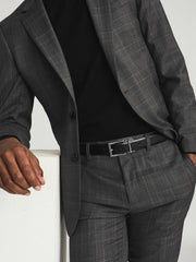 Reiss | Reversible Leather Belt in Black/Brown