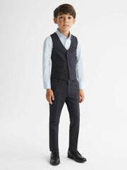 Reiss | 4-9 yrs Modern Fit Waistcoat in Navy