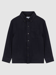 Reiss | 9-14 yrs Button Down Oxford Shirt in Navy