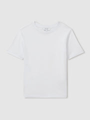 Reiss | 9-13 yrs Crew Neck T-Shirt in White