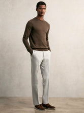 Reiss | Slim-Fit Internal-Drawstring Trousers in Grey