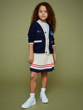 Reiss | 4-9 yrs SmileyWorld Tennis Skirt in Off White