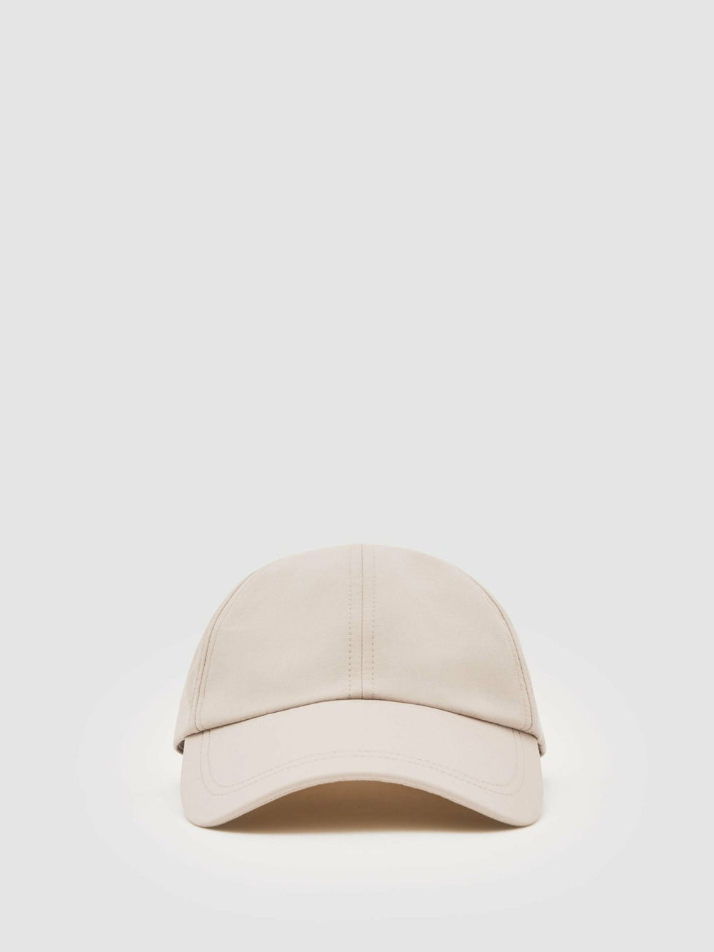 Reiss | Embroidered-Logo Tech Baseball Cap in Stone