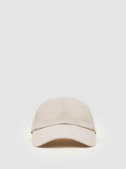 Reiss | Embroidered-Logo Tech Baseball Cap in Stone