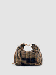 Reiss | Crystal Bracelet Pouch Bag in Gold