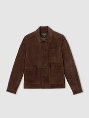 Reiss | Jacket in Chocolate Brown