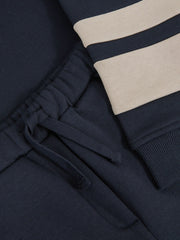 Reiss | Cotton-Blend Joggers and Hoodie Set in Navy