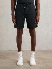 Reiss | Textured Drawstring Shorts in Navy