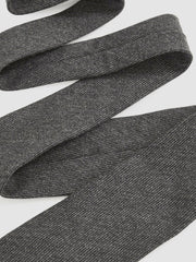 Reiss | Wool-Silk Textured Tie in Charcoal