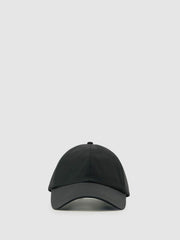 Reiss | Embroidered Logo Tech Baseball Cap in Black