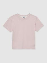 Reiss | 13-14 yrs Cotton Crew Neck T-Shirt in Pink