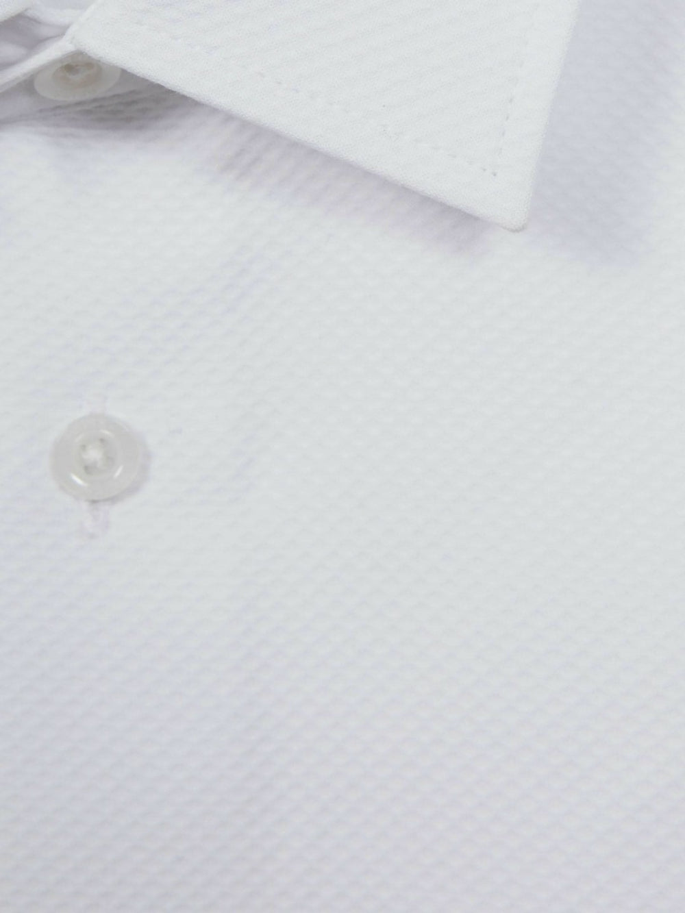 Reiss | 3-9 yrs Slim Fit Textured Bib Dinner Shirt in White