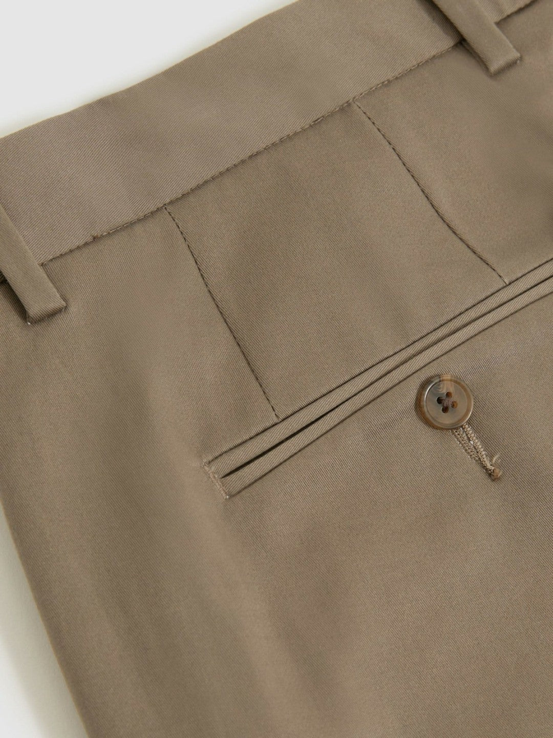 Reiss | Oe Hampton Cotton Chino Shorts with Stretch in Taupe
