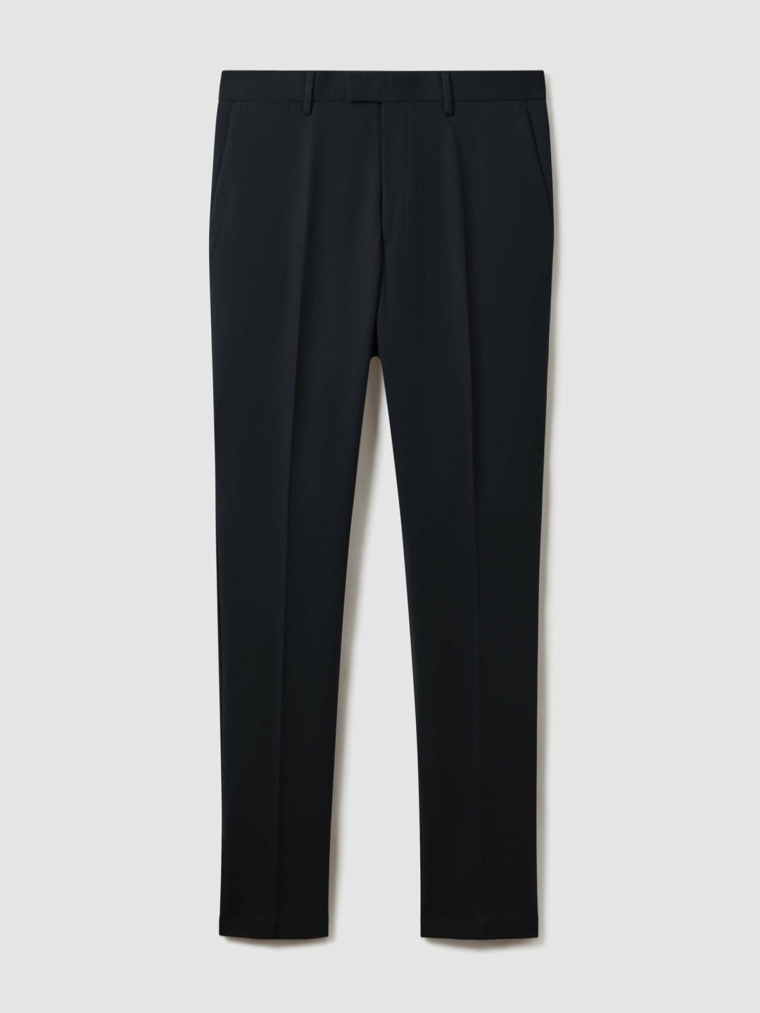 Reiss | Slim Fit Cotton Blend Chinos in Navy