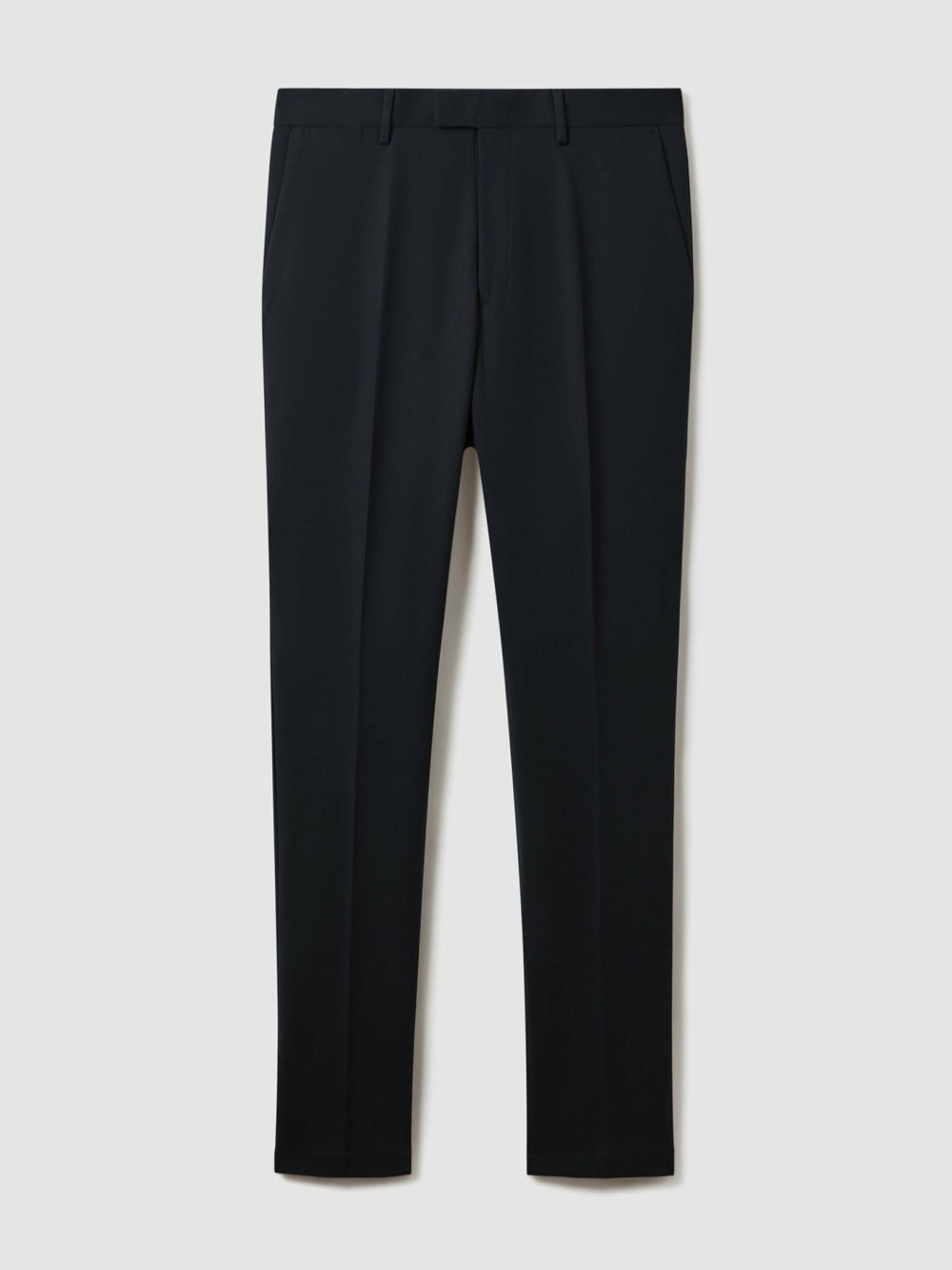 Reiss | Slim Fit Cotton Blend Chinos in Navy