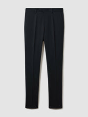 Reiss | Slim Fit Cotton Blend Chinos in Navy