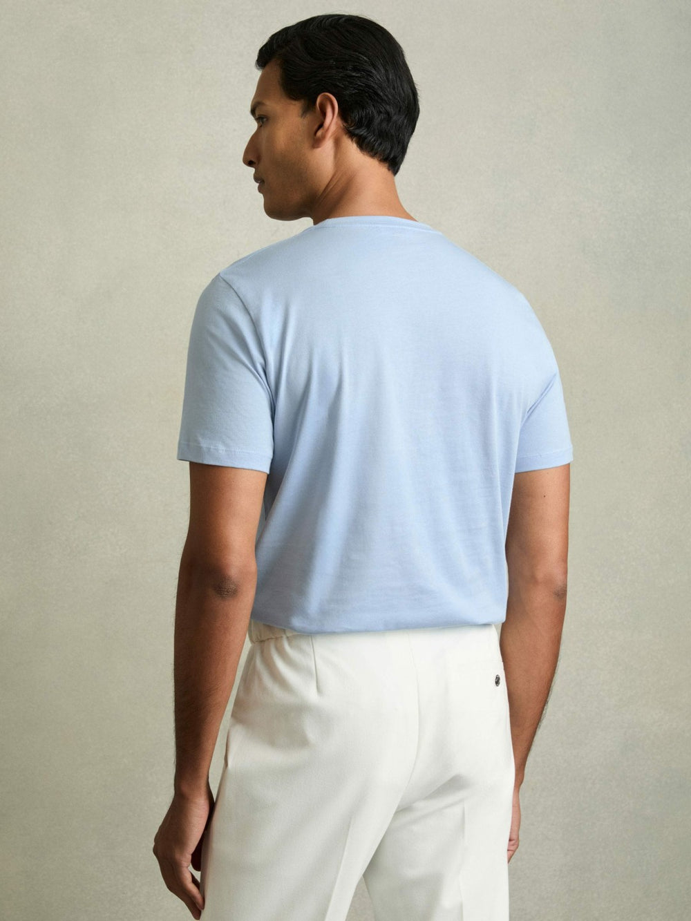 Reiss | Cotton-Jersey Crew-Neck T-shirts 3 Pack in Neutral