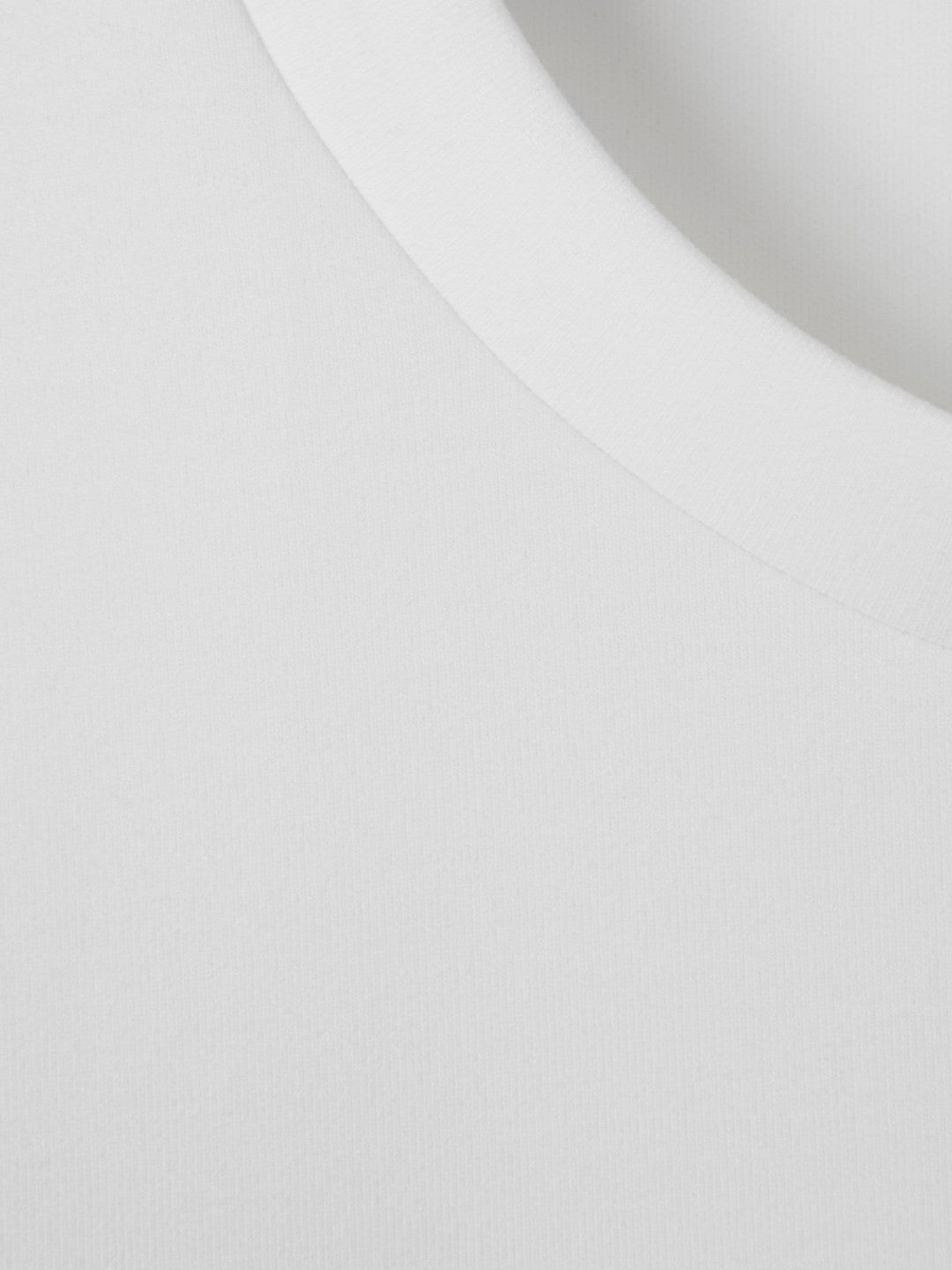 Reiss | Interlock Jersey Crew Neck T-Shirt in White