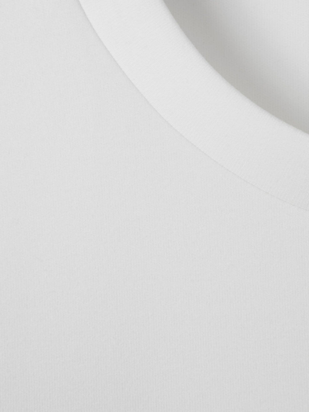 Reiss | Interlock Jersey Crew Neck T-Shirt in White