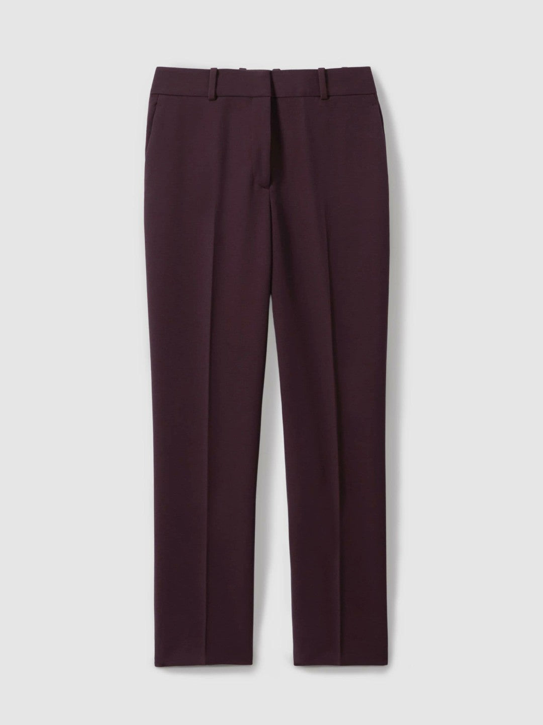 Reiss | Slim Fit Suit Trousers in Berry