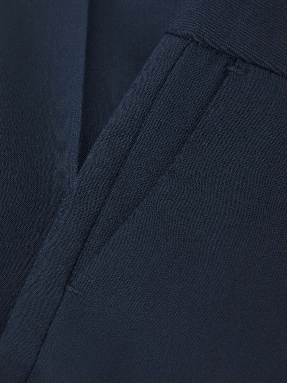 Reiss | 3-9 yrs Wool Blend Adjustable Trousers in Navy