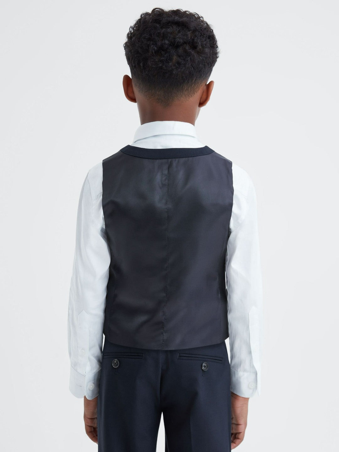 Reiss | 9-14 yrs Modern Fit Waistcoat in Navy
