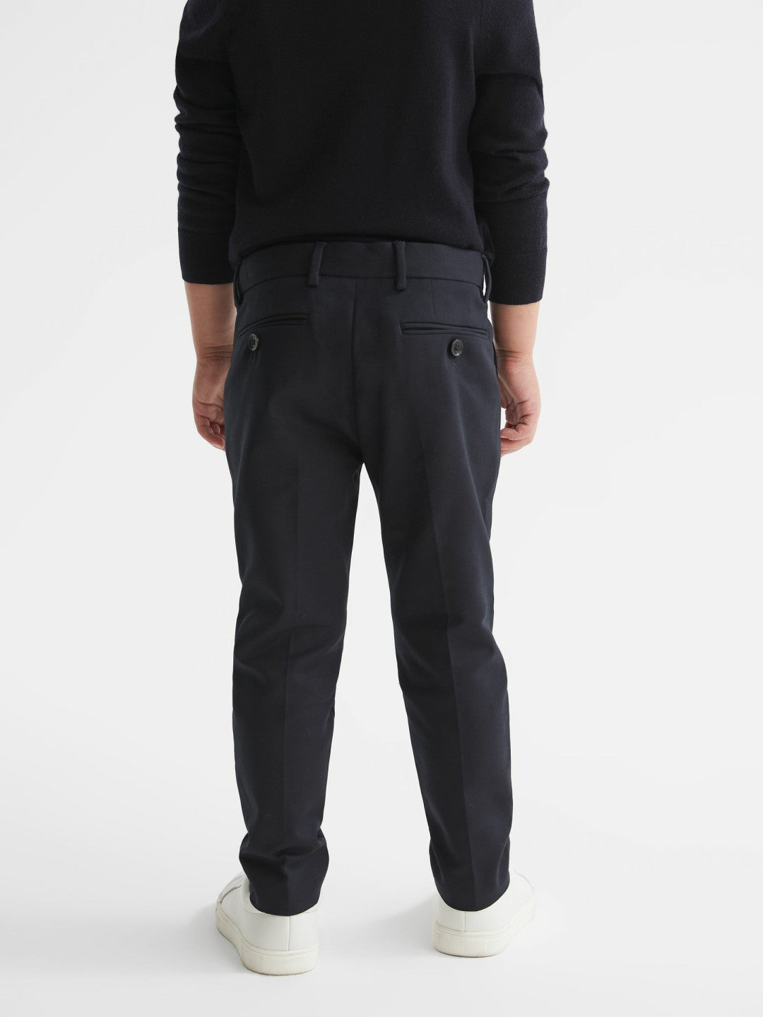 Reiss | 9-14 yrs Slim Fit Chinos in Navy