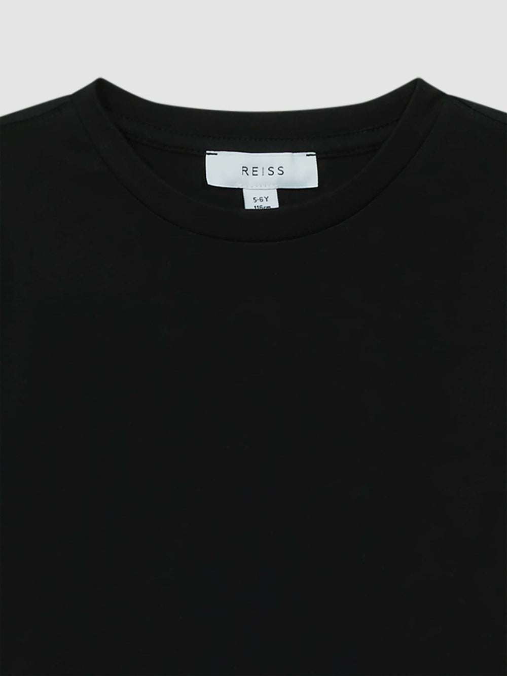 Reiss | 9-13 yrs Crew Neck T-Shirt in Black