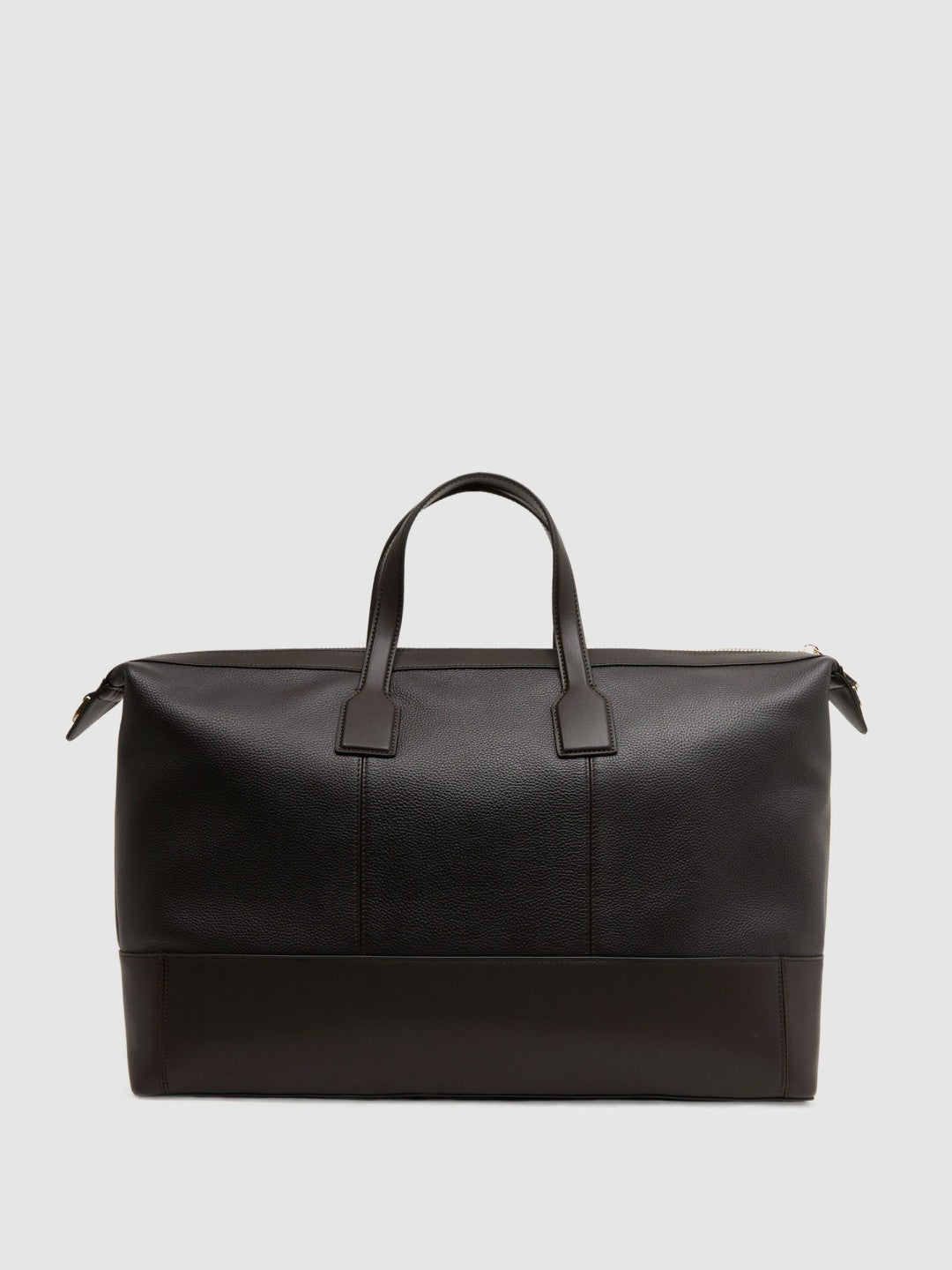 Reiss | Leather Holdall in Chocolate