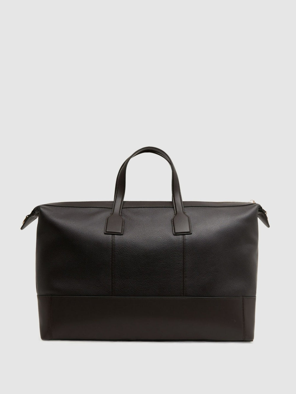 Reiss | Leather Holdall in Chocolate