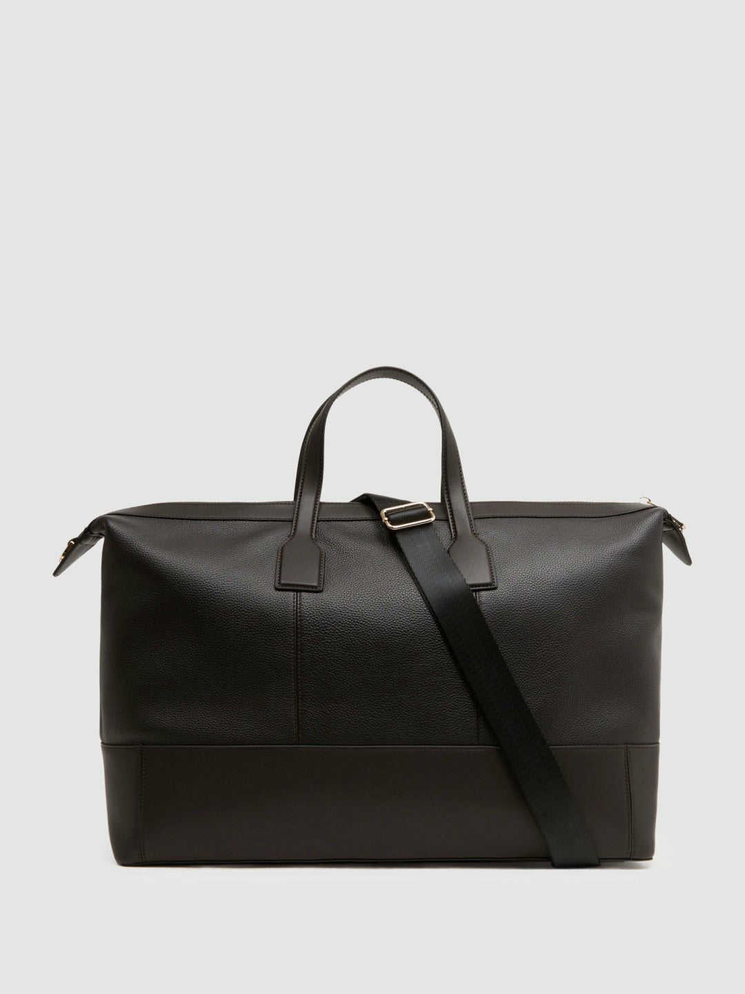 Reiss | Leather Holdall in Chocolate