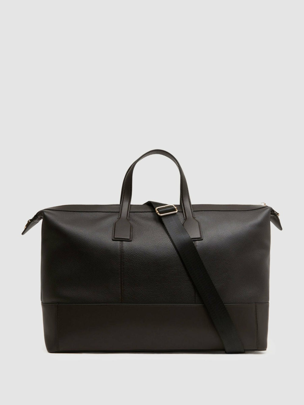 Reiss | Leather Holdall in Chocolate