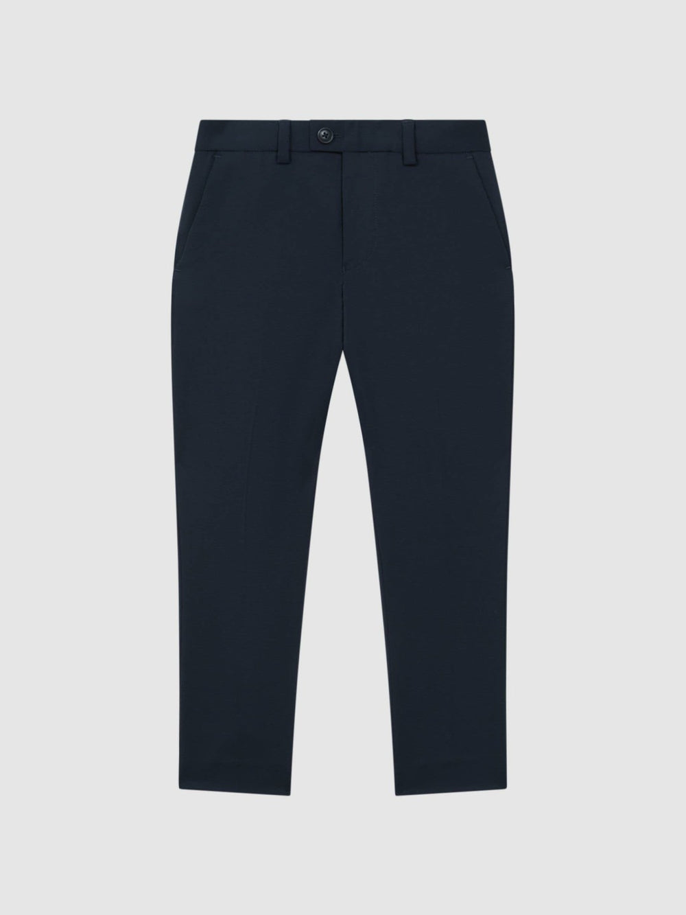 Reiss | 9-14 yrs Wool Blend Adjustable Trousers in Navy