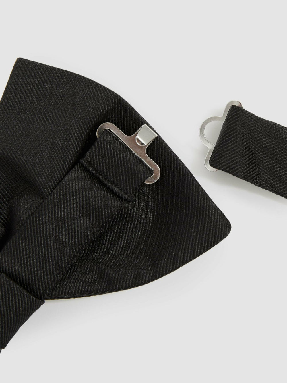 Reiss | Grosgrain Silk Bow Tie in Black