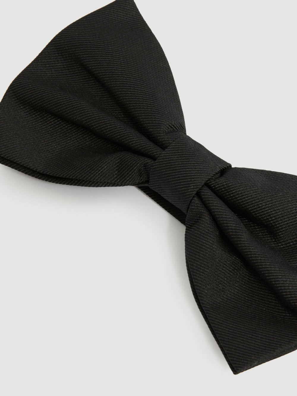 Reiss | Grosgrain Silk Bow Tie in Black
